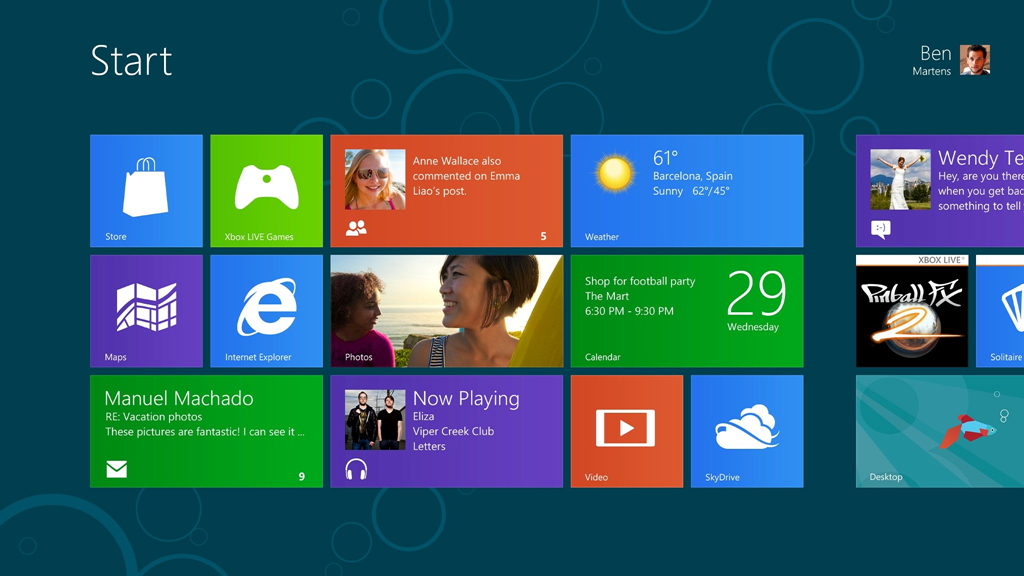 「Windows 8 Consumer Preview」（同社サイトより引用）