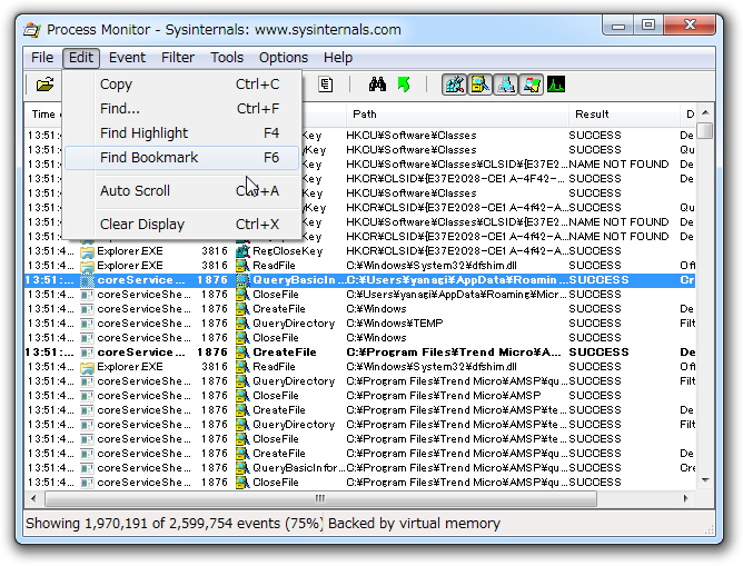 ブックマーク機能
