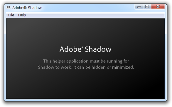 「Adobe Shadow」v2.0