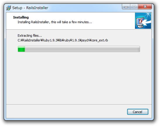 ウィザード形式で必要なパッケージの導入や環境変数の設定が簡単に行える
