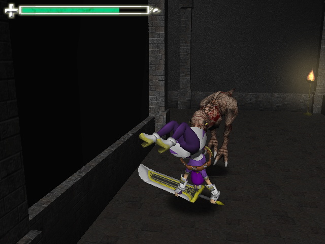 回避中は無敵となるので、敵に囲まれた場合の脱出に便利だ