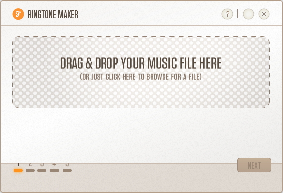 1. MP3ファイルをドラッグ＆ドロップで指定