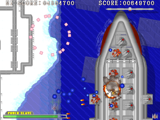 誘導弾は側面にいる敵に対して有効な攻撃