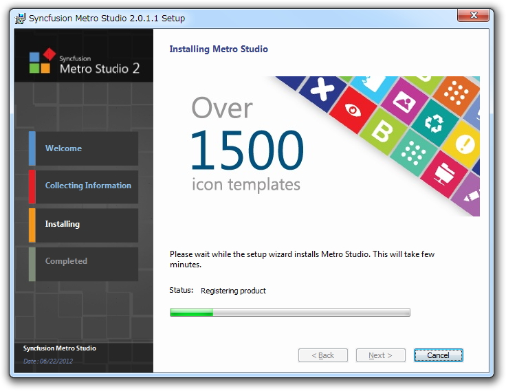 「Syncfusion Metro Studio」v2.0.1.1 (Beta)