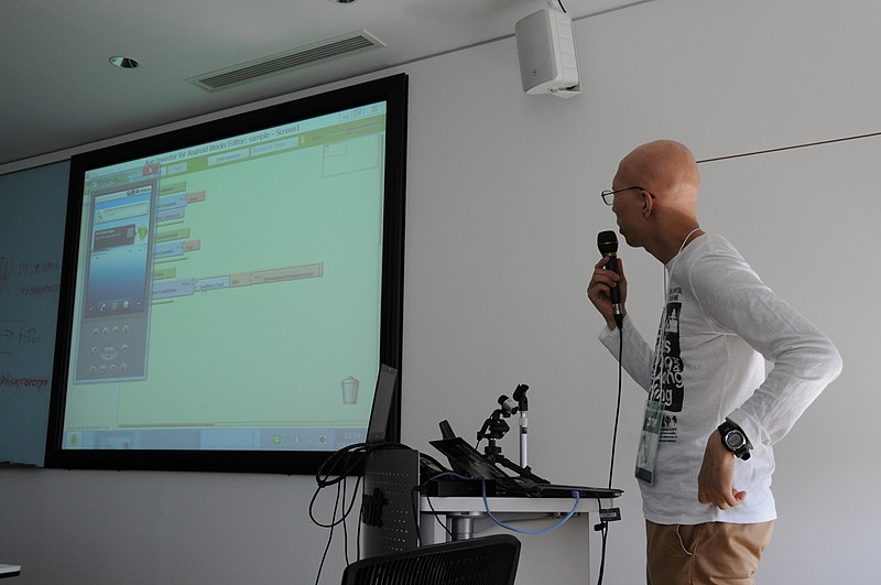 5zj（@jz5）氏のセッション“マウスとタッチで簡単プログラミング”セッション