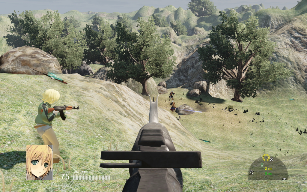 可愛い姉弟が迫り来る軍と戦うリアル系FPS