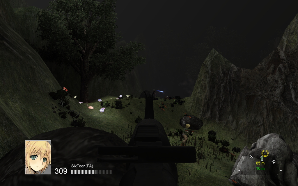 暗い場所や崖、湖などステージによって時間帯や地形は大きく異なる