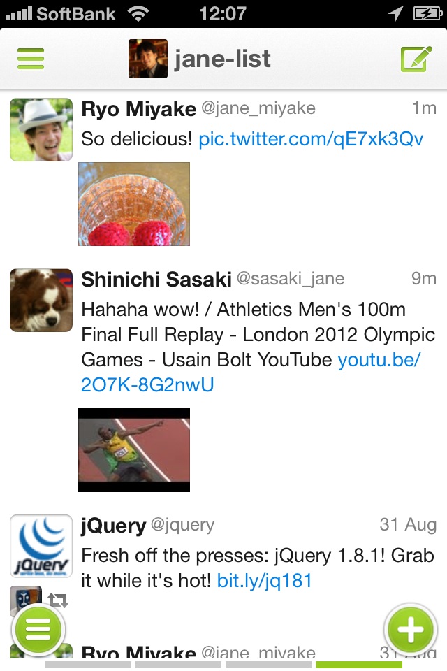 iPhone版「Janetter」