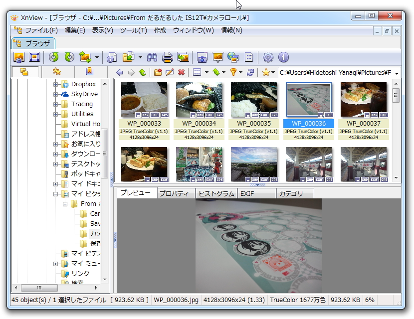 「XnView」v1.99.1