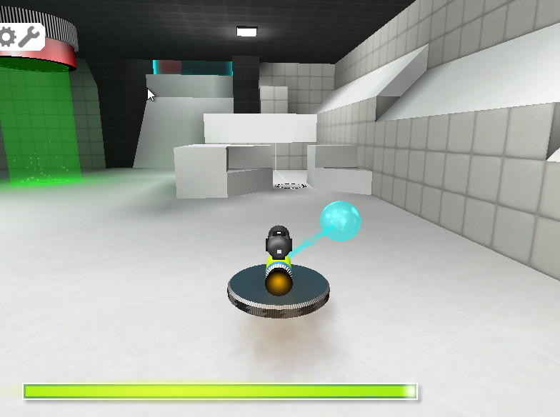 特定の場所へ移動すると仕掛けが動作する“オーブ”