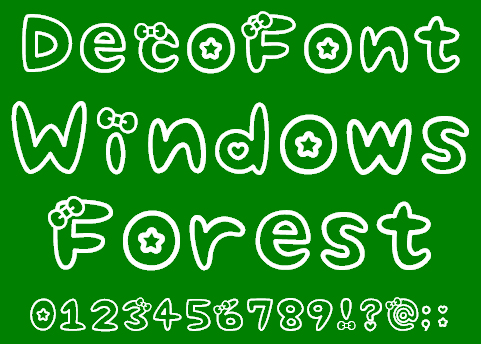「DecoFont」v1.00