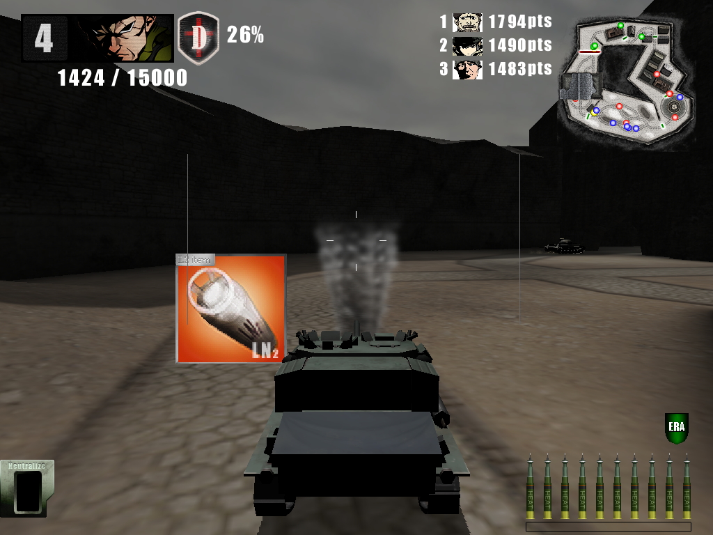 コース上には移動速度のアップなど、戦いを有利にするアイテムも出現