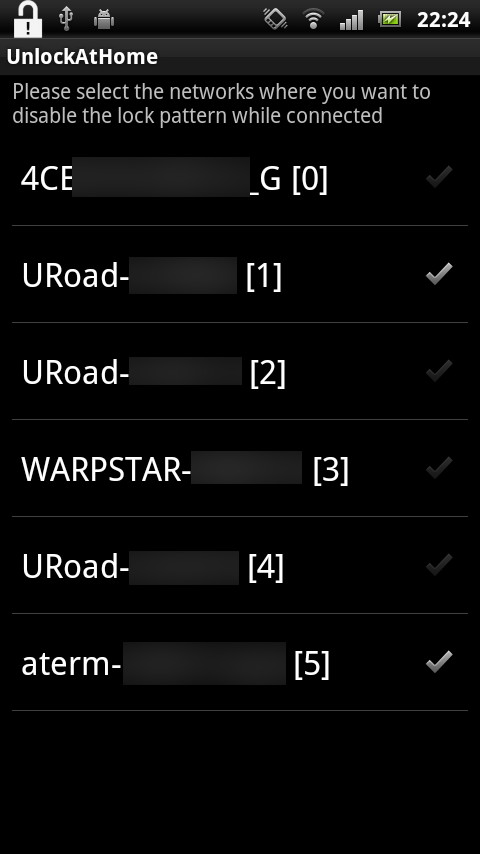 「Unlock At Home Using Wifi」