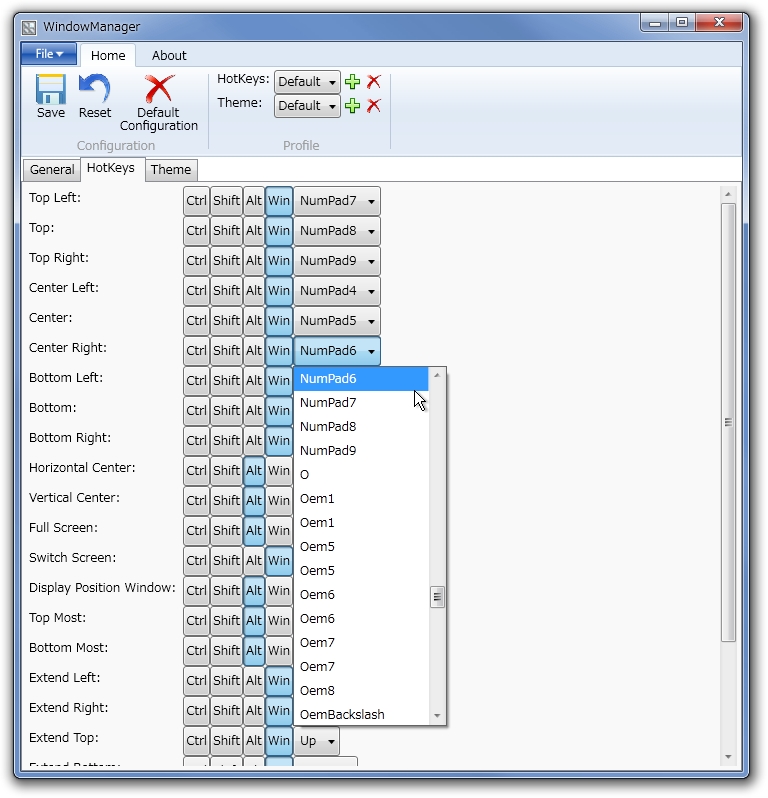 「Window Manager」v1.0