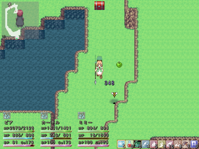 主人公ピアとその仲間たちが戦うアクションRPG