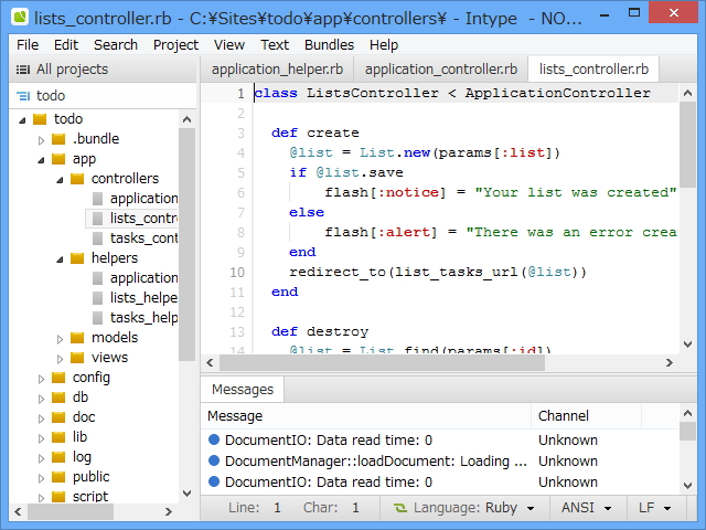 プロジェクト管理機能