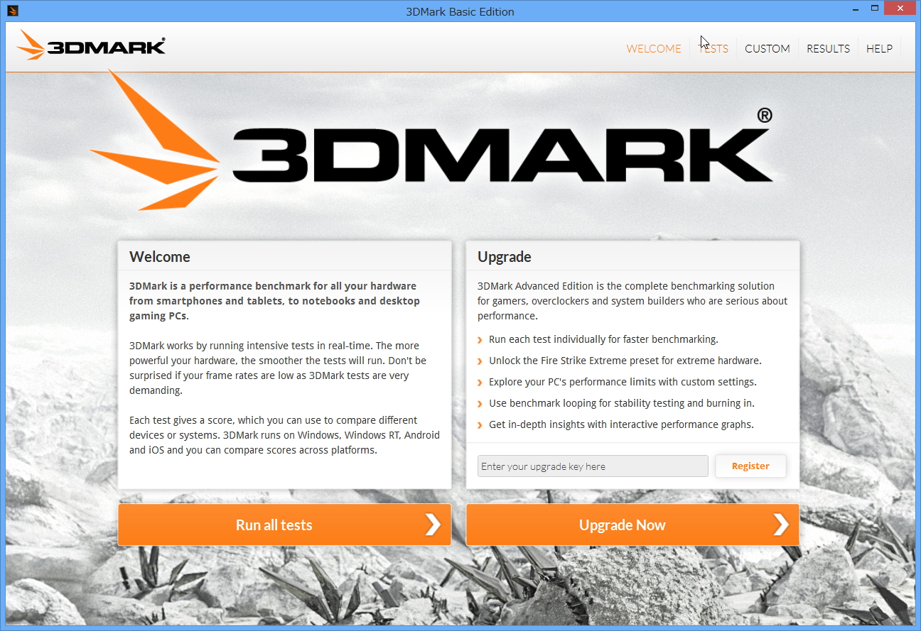 「3DMark」v1.0