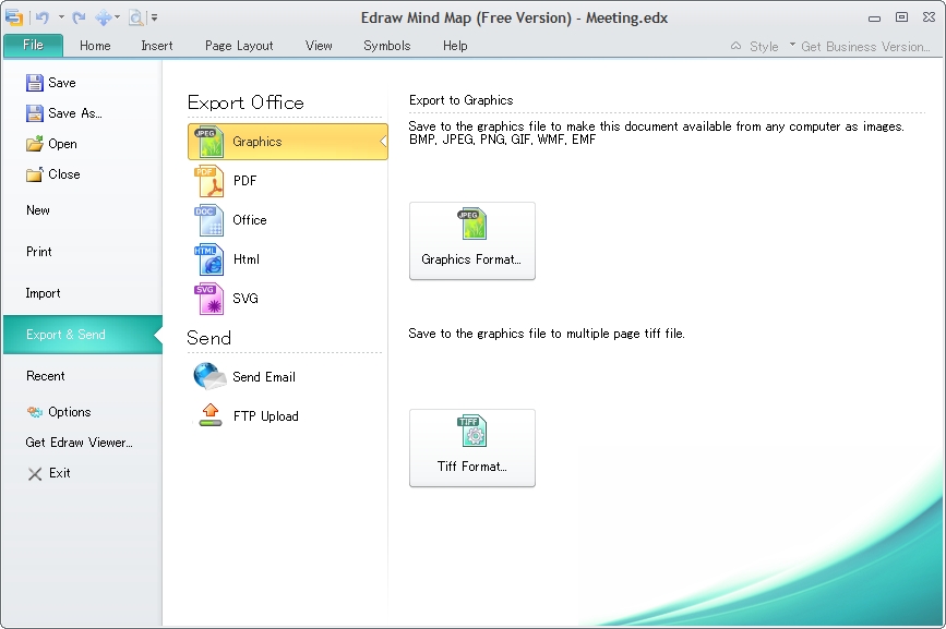 各種形式で出力可能