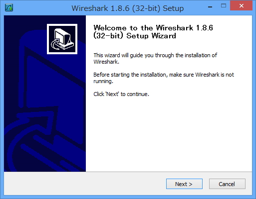 「Wireshark」v1.8.6