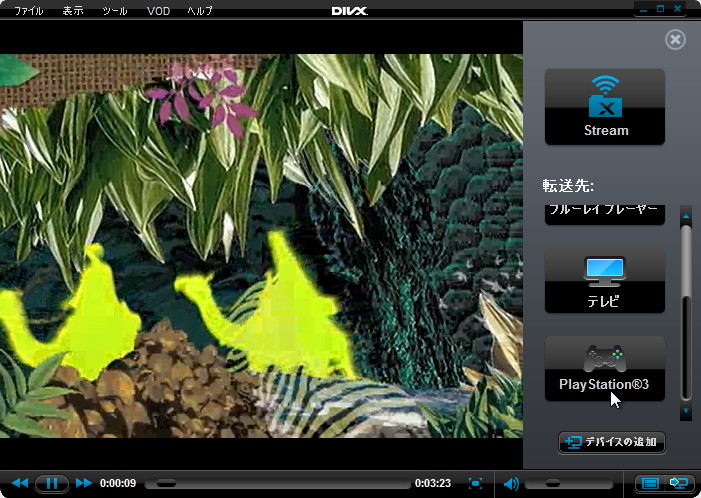 「DivX Plus Player」