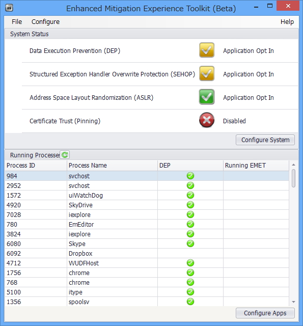 「Enhanced Mitigation Experience Toolkit」v4.0