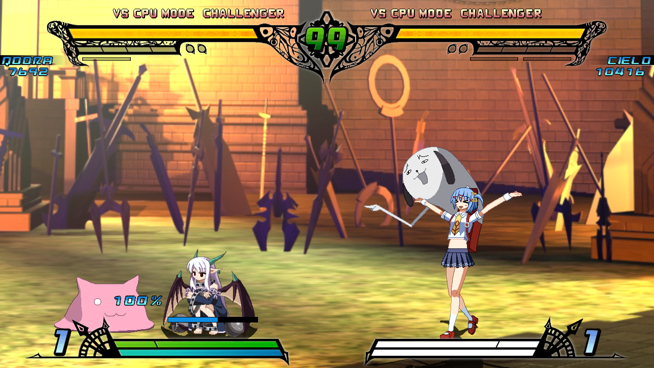 使う武器は剣や銃のほか、精霊など謎の力を操るものも。個性的なキャラクターが揃っている上、カラーリングも自由に選べる