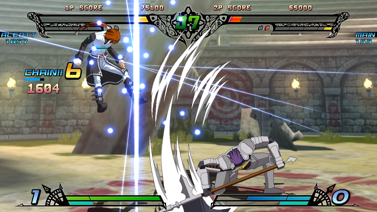 使う武器は剣や銃のほか、精霊など謎の力を操るものも。個性的なキャラクターが揃っている上、カラーリングも自由に選べる