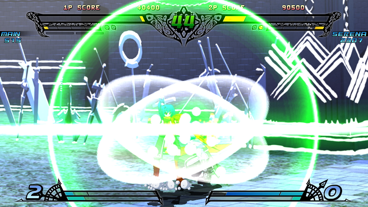 強制的にお互いの距離を離す“ガード弾き”。壁際に追い詰められた時に有効