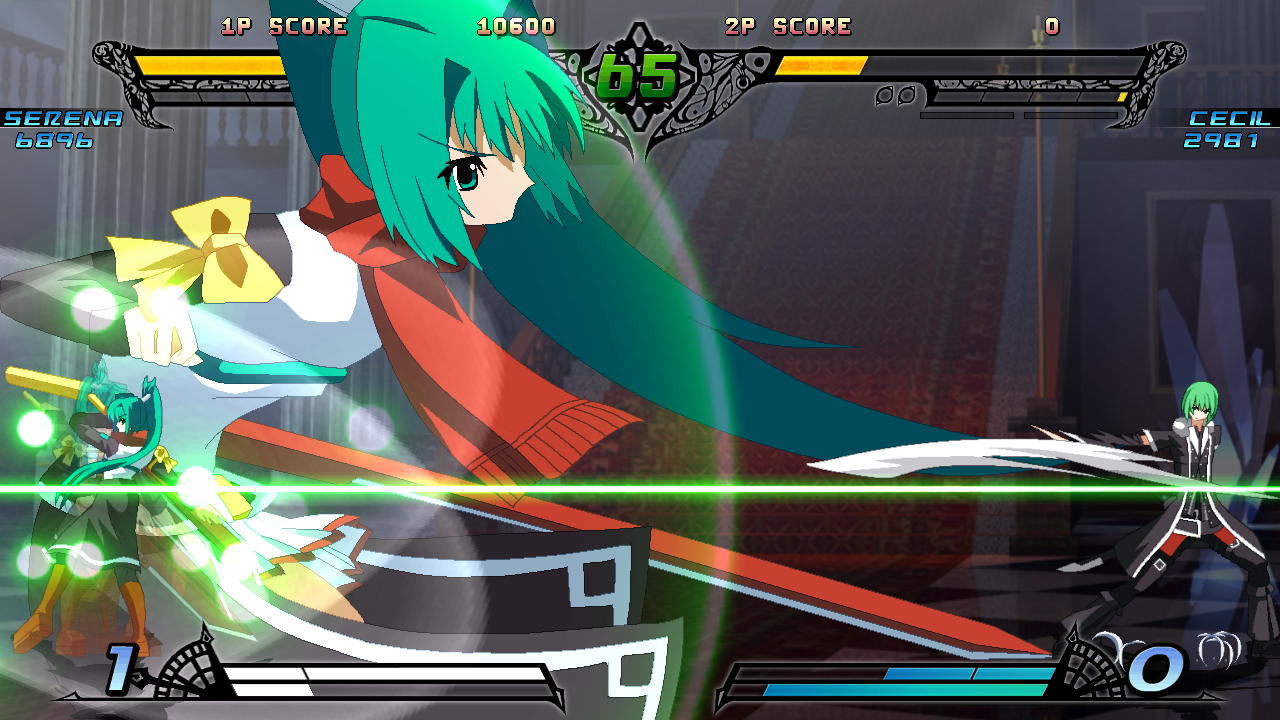 攻撃のエフェクトがとくに美しく描かれている。覚醒必殺技ではキャラクターイラストがカットインする演出もあり、ビジュアルで大いに盛り上げてくれる