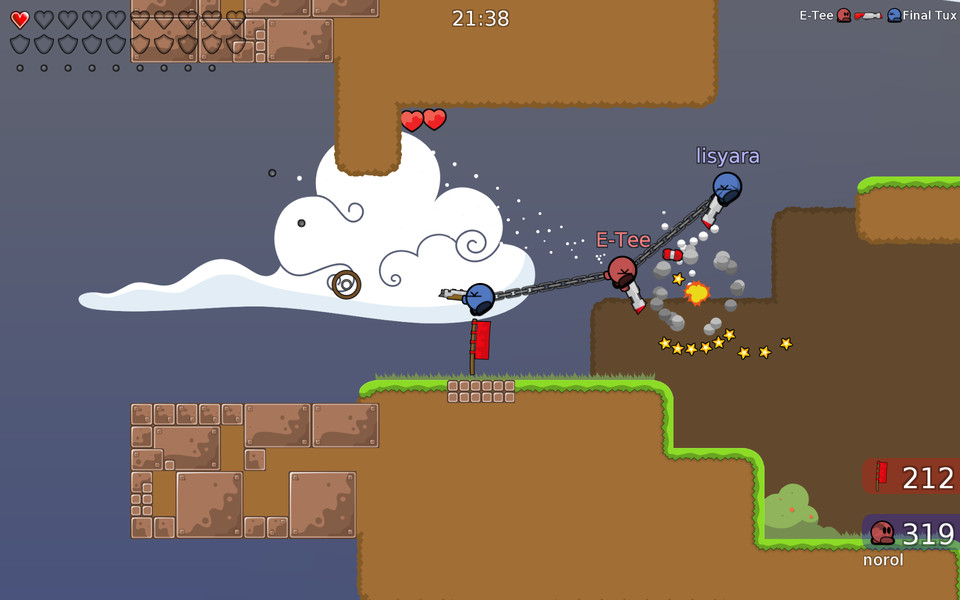 ワイヤーを使って体を引っ張り上げ、高いところへとスイスイ登っていく。前方への移動を加速したり、敵を捕まえたりする動きも可能