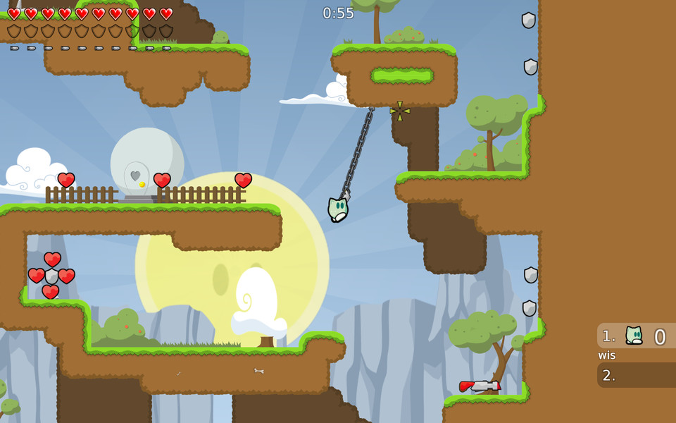 最初は自分でサーバーを立ち上げるなどして、1人で動きを確認するといい。武器も拾って試せる