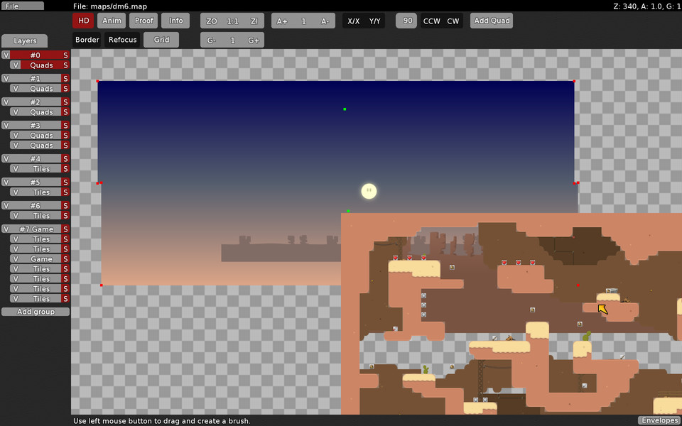 自分でマップデザインもできる