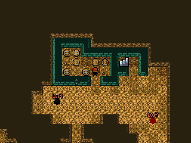 壷やタルもバキバキ壊して進める