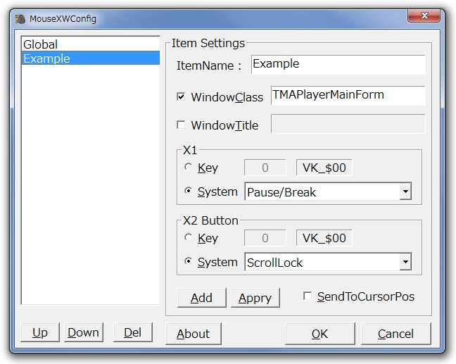 「MouseXW」v0.02:20130607