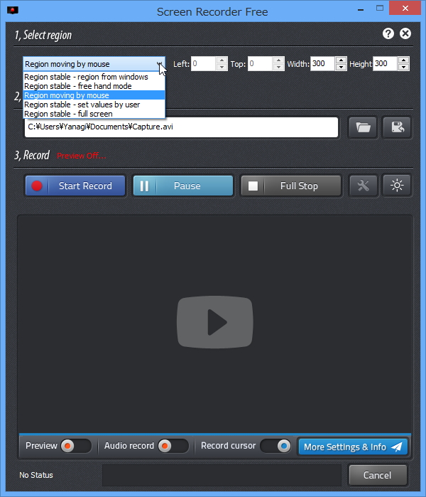 「Screen Recorder Free」v2.1.2