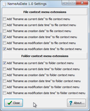 「NameAsDate」v1.0