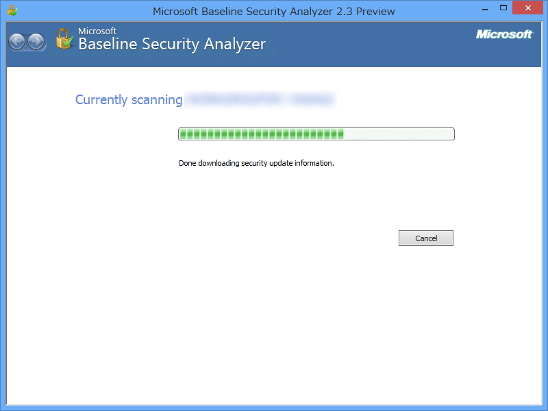 利用中の端末またはネットワーク内の複数端末をスキャンして、セキュリティ更新プログラムの適用状況やセキュリティに関する設定ミスを調査