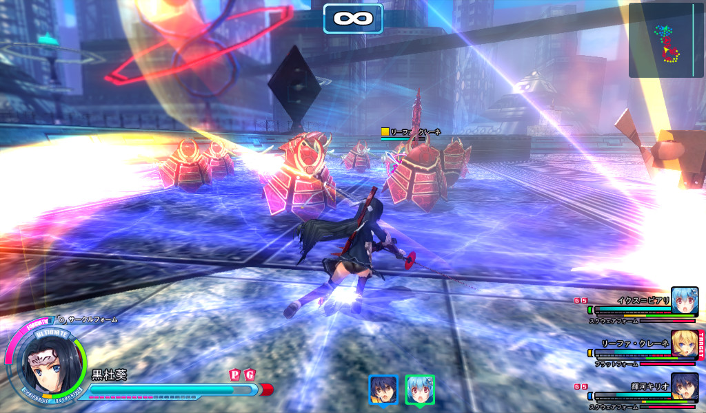 魔導機を使ったフォーメーションは、複数ある中から選択して使用する。発動中は魔導機の周りにラインが現れ、フォーメーションが視覚的にも表現される