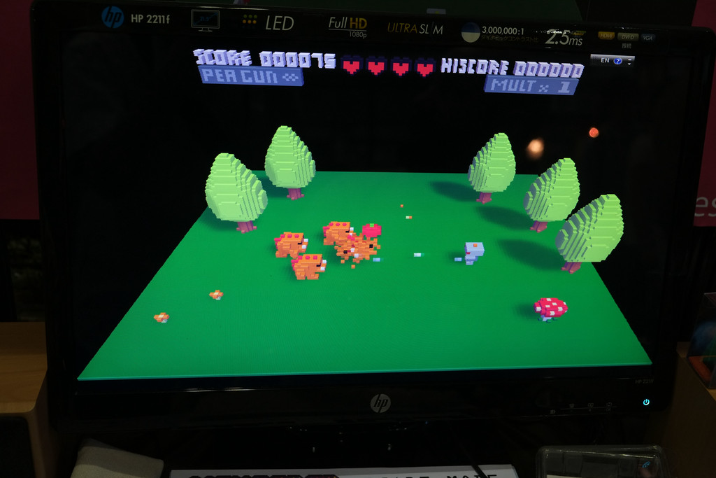 エディター画面で作ったステージをすぐにプレイできる