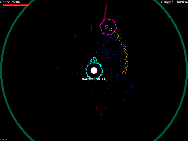 ビジュアル、サウンド、それにテキストで独自の世界観を表現する作品。ゲームとしても強化要素があったりモードが増えたりと凝った作りになっている