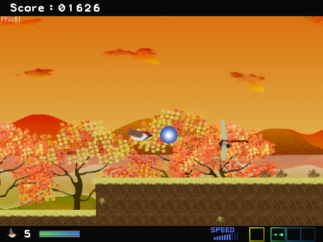 エネルギー弾を敵に当てると敵の能力を分身として吸収できる