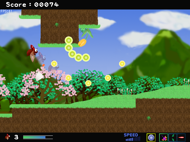 壁の後ろなど倒しにくい敵は1UPアイテムを出すことが多い