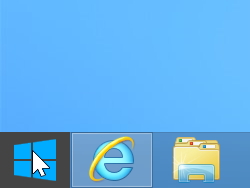 ロゴの上にマウスカーソルを移動させると色が変化する