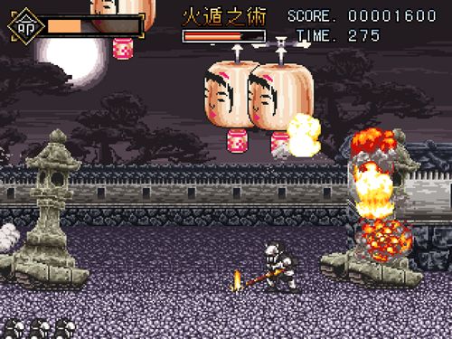 独特の世界観が大きな魅力の「METAL_SHINOBI_ASSASSIN」。多彩な攻撃を仕掛けてくる敵も楽しい