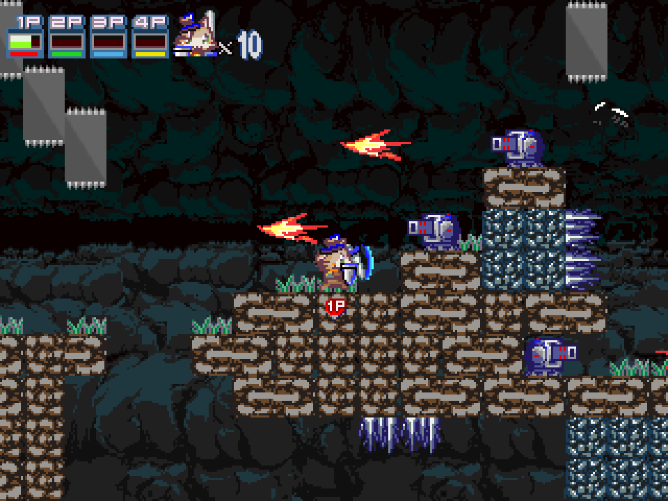 ポップな見た目通りに軽いタッチのアクション。しかし2日で作ったとは思えないクオリティとバランスに驚かされる