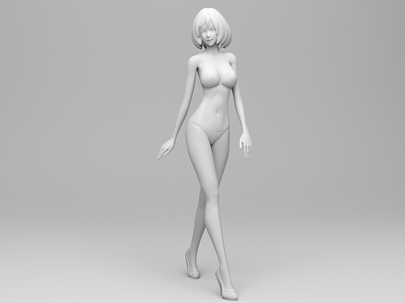 “Hanako”の3Dデータ
