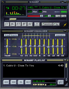 「Winamp」v2.50