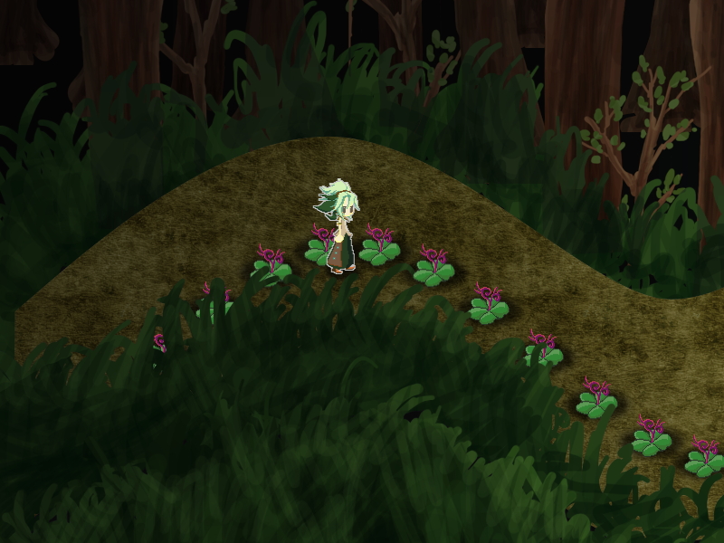 草を踏んだり何かに攻撃したりするだけで、BGMに調和した音が出る。ゲーム中のすべての音がBGMにリンクして発せられる