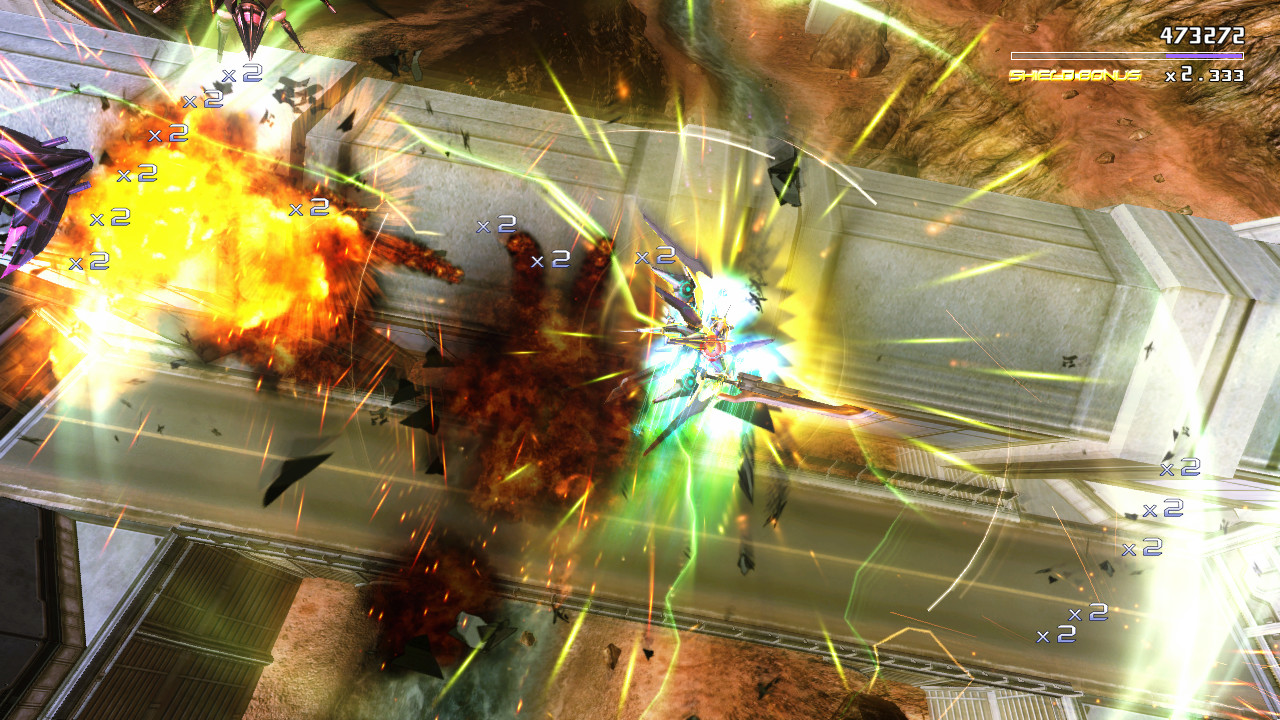 通常のEXアタックは赤い敵弾も相殺できるので、危険な時に使うのがベター