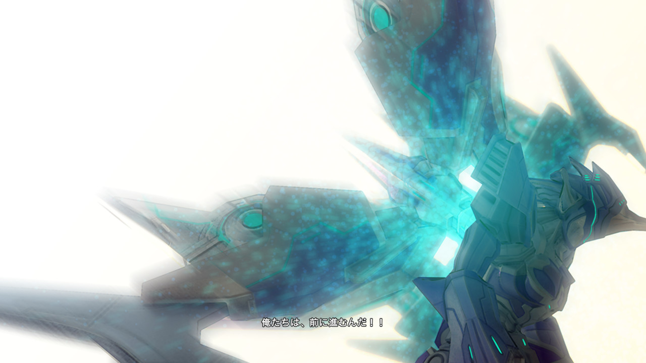 一部のステージの合間には、シナリオパートも挿入される。シューティングゲームの割にはなかなかのボリュームがある